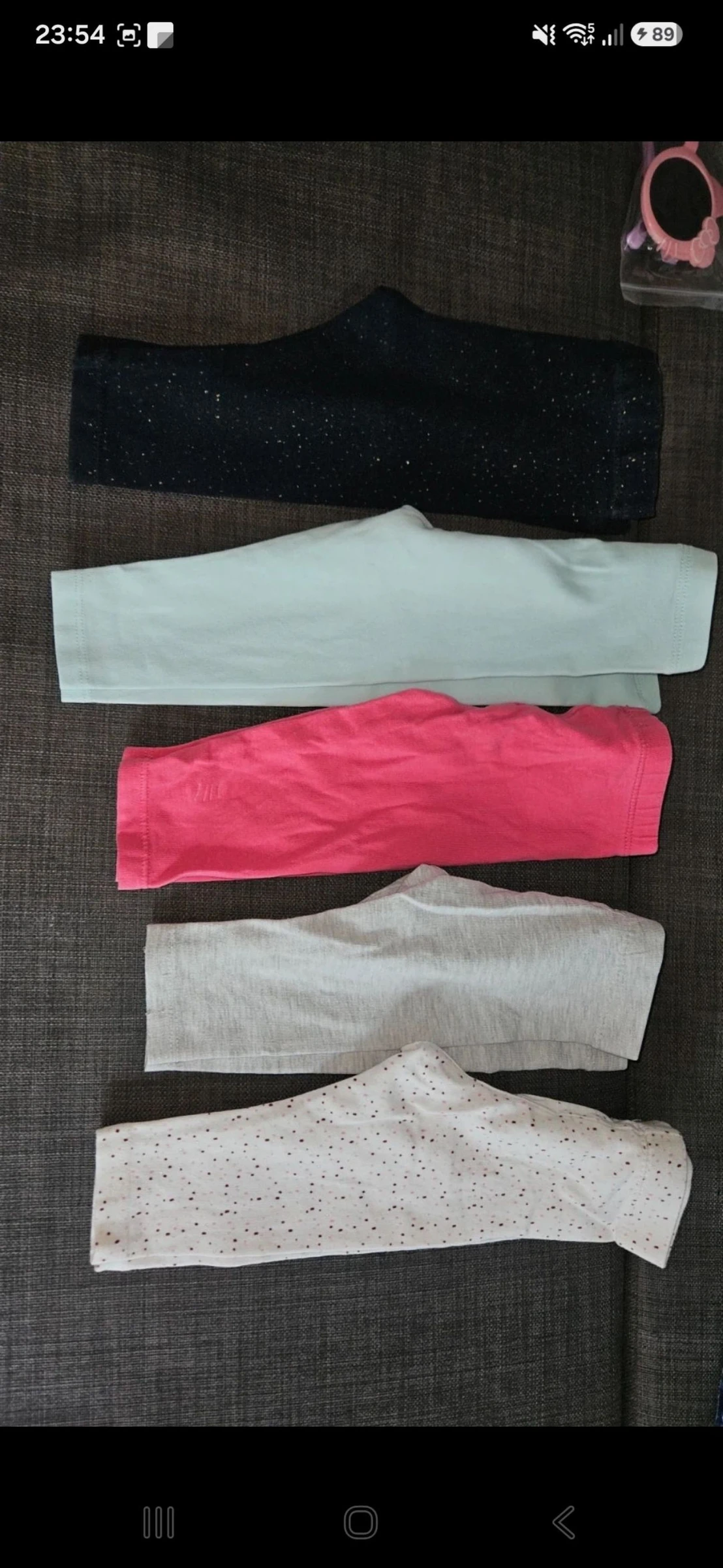 Lot leggings 6 mois en très bon état
